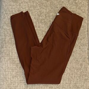 Old Navy Active Medium High-Rise Rustic Brown Leggings
